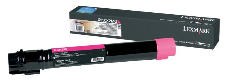 Lexmark Original Toner Cartridge X950X2MG Magenta