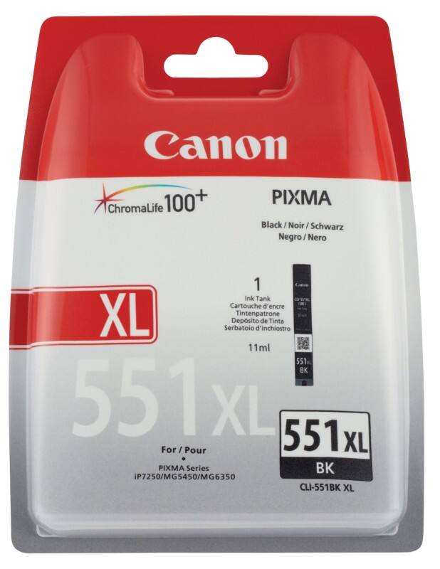 Canon CLI-551BK XL Original Ink Cartridge Black