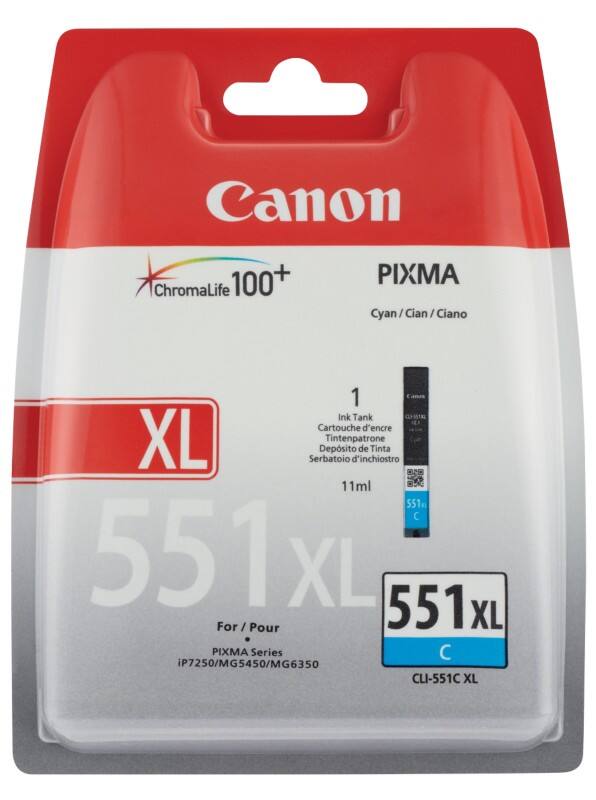 Canon CLI-551CXL Original Ink Cartridge Cyan