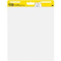 Post-it Super Sticky Flipchart Pad Plain Perforated 64 x 76 cm White 30 Sheets Pack of 6