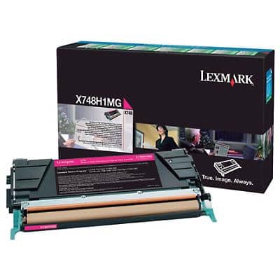 Lexmark Original Toner Cartridge X746A1MG Magenta