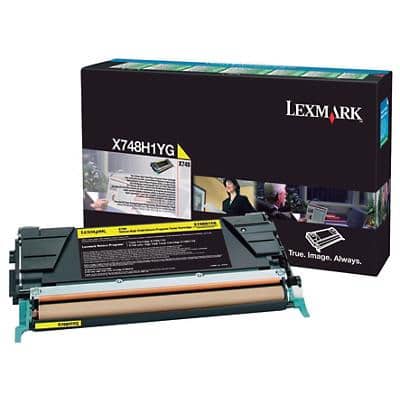 Lexmark X746A1YG Original Toner Cartridge Yellow