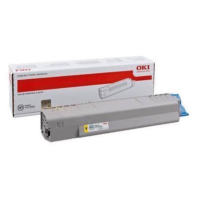 OKI 44059253 Original Toner Cartridge Yellow