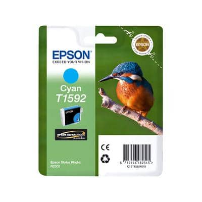 Epson T1592 Original Ink Cartridge C13T15924010 Cyan