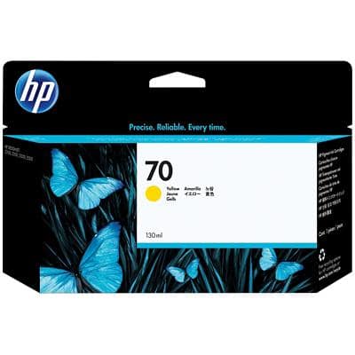 HP 70 Original Ink Cartridge C9454A Yellow