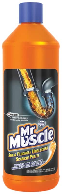 Mr Muscle Sink & Plughole Unblocker 1L