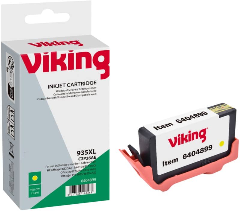 Viking 935XL Compatible HP Ink Cartridge C2P26AE Yellow