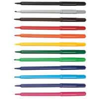 Colourworld Felt Tip Pen Fine Assorted Pack of 288