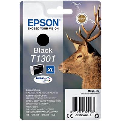 Epson T1301 Original Ink Cartridge C13T13014012 Black