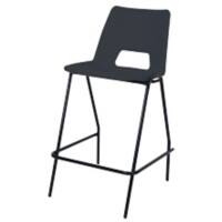 Advanced Furniture Counter Stool with Black Frame Harmony Black Pack of 4