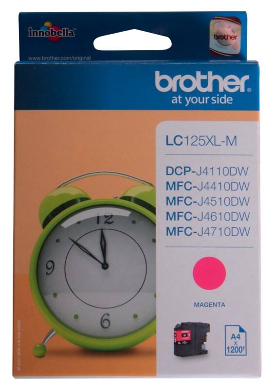 Brother LC125XLM Original Ink Cartridge Magenta