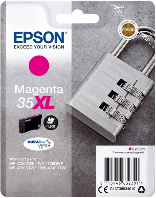 Epson 35XL Original Ink Cartridge C13T35934010 Magenta
