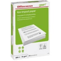 Office Depot Eco-impact A4 Printer Paper 70 gsm Smooth White 500 Sheets