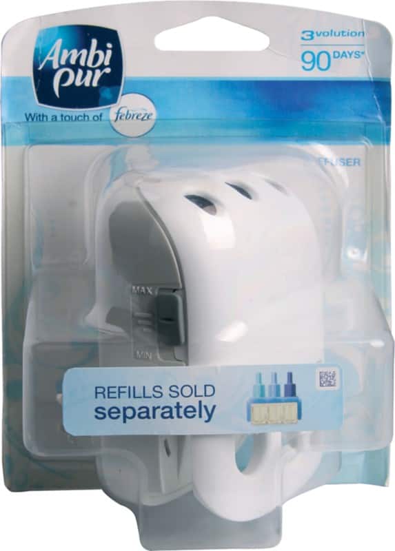 Ambi Pur 3Volution Air Freshener Dispenser Change Scent Every 45 Minutes