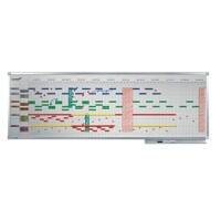 Legamaster Professional Annual Planner Magnetic Wall Mounted 150 (W) x 75 (H) cm Aluminium White