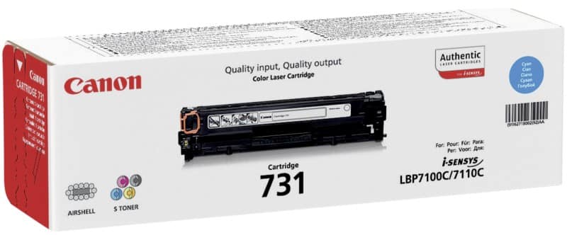 Canon 731C Original Toner Cartridge Cyan