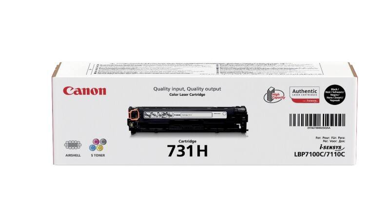 Canon 731H Original Toner Cartridge Black