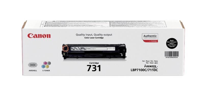 Canon 731BK Original Toner Cartridge Black