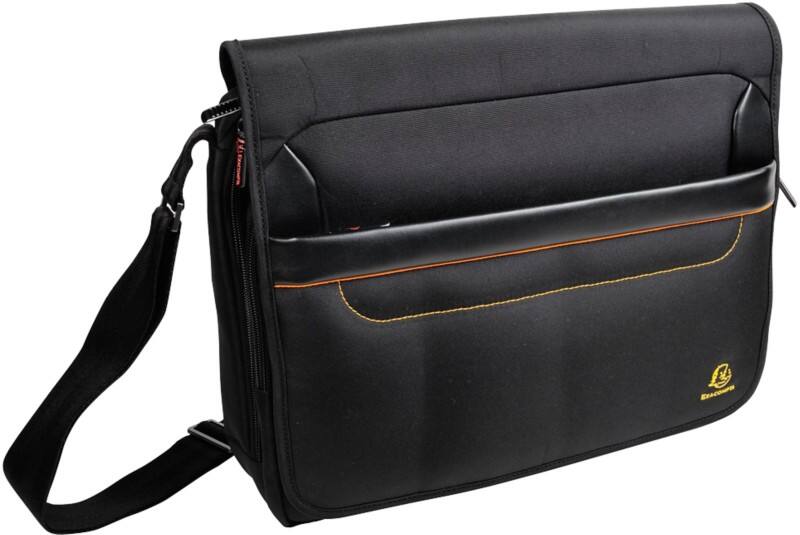 Exacompta Carrying Case 17234E 14 Inch Polyester Black 38 x 10 x 30 cm