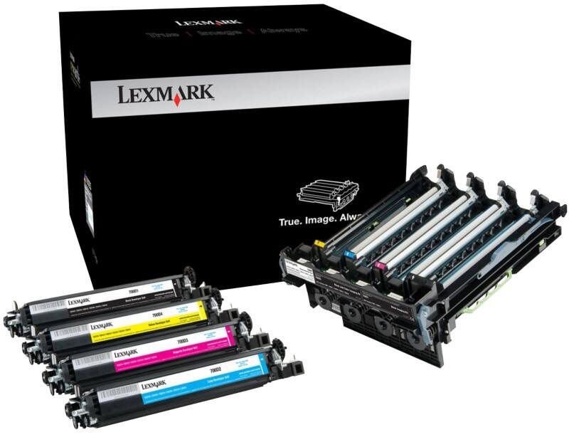 Lexmark Original Drum Unit 70C0Z50 Black, Cyan, Magenta, Yellow Pack of 2 Duopack