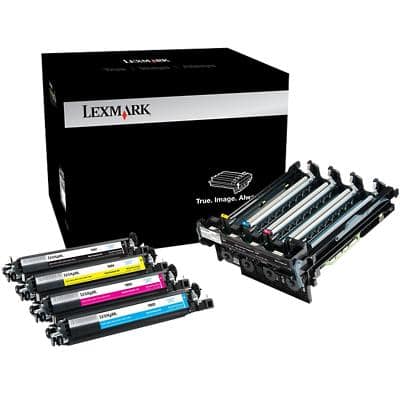 Lexmark 70C0Z50 Original Drum Black & 3 Colours Pack of 2