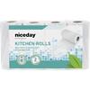 Niceday Professional Kitchen Rolls Standard 2 Ply 42 Sheets Pack of 4