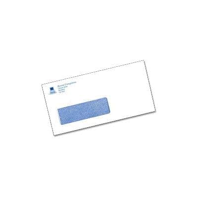 DL Self-Seal 1 Print Colour Window Envelopes-White (500/bx)