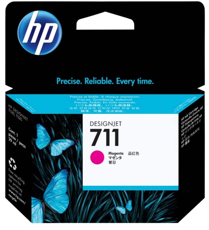 HP 711 Original Ink Cartridge CZ131A Magenta