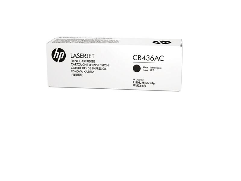 HP 36A Original Toner Cartridge CB436AC Black