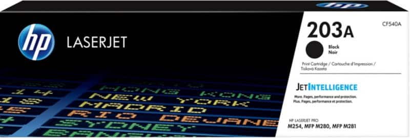 HP 203A Original Toner Cartridge CF540A Black
