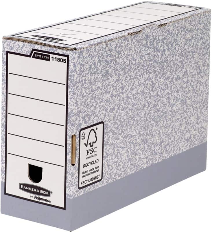 Bankers Box System FastFold Transfer File 120mm - Pack of 10