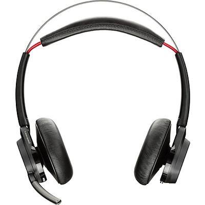 Plantronics Voyager Focus B825-M Wireless Stereo Headset Over-the-ear with Noise Cancellation Bluetooth 4.0 with Microphone Black