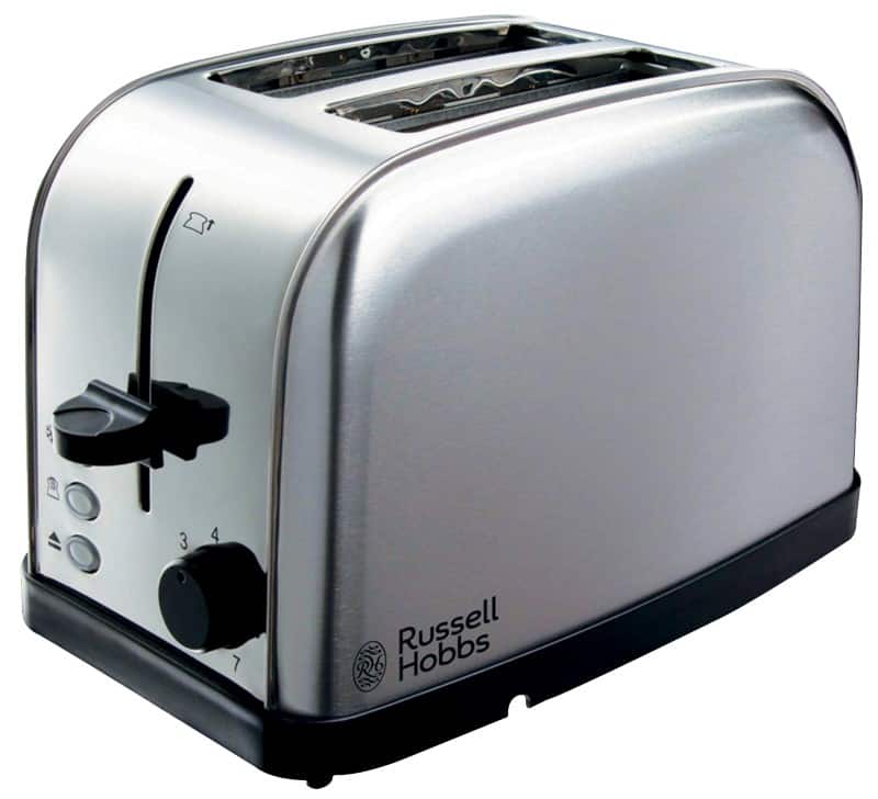 Russell Hobbs Toaster 2 Slices Futura Silver