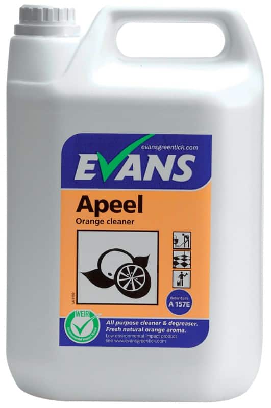 Evans Vanodine Apeel All Purpose Cleaner Orange 5L