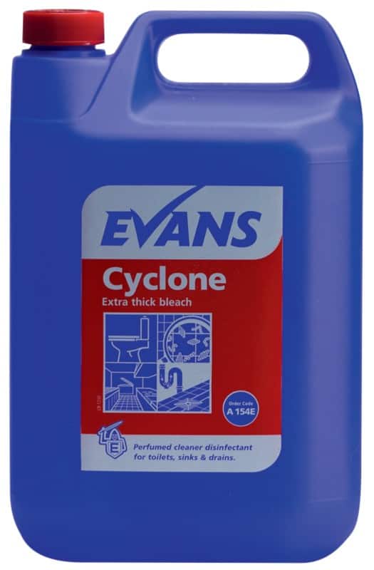 Evans Vanodine Cyclone Bleach Extra Thick 5L