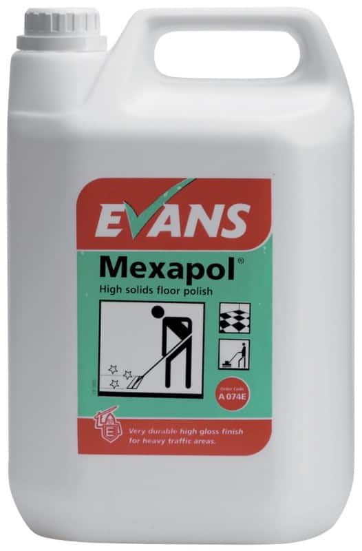 Evans Vanodine Mexapol Floor Polish 5L