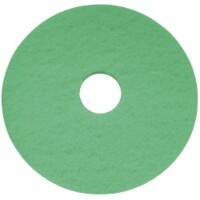 SYR Floor Maintenance Pads 43cm Green Pack of 5