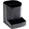 Exacompta Pencil Pot 675014D Polypropylene Black 9 x 11.1 x 12.3 cm