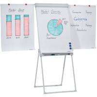 Franken Flipchart PRO Deluxe Standard Grey 67 x 95 cm