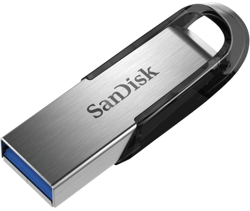 SanDisk USB 3.0 Flash Drive Ultra Flair 32 GB Black, Silver
