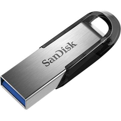 SanDisk USB 3.0 Flash Drive Ultra Flair 32 GB Black, Silver