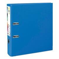 Exacompta Prem Touch Lever Arch File A4+ 80 mm Blue 2 ring 53342E PP (Polypropylene) Portrait