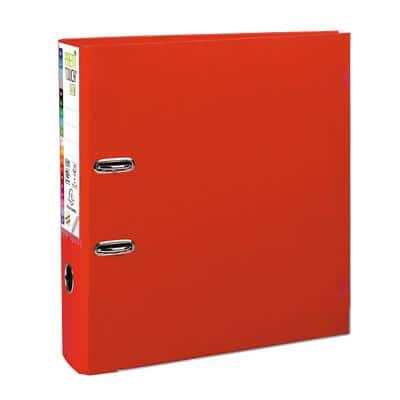 Exacompta PremTouch Lever Arch File Red A4+ 2 Ring Polypropylene 80 mm Spine