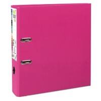 Exacompta PremTouch Lever Arch File A4+ 80 mm Red 2 ring Cardboard, PP (Polypropylene) Portrait
