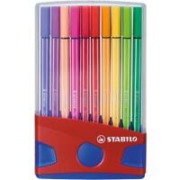 STABILO Pen 68 Felt Tip Pen 1.0 mm Medium Assorted 6820-04 Pack of 20