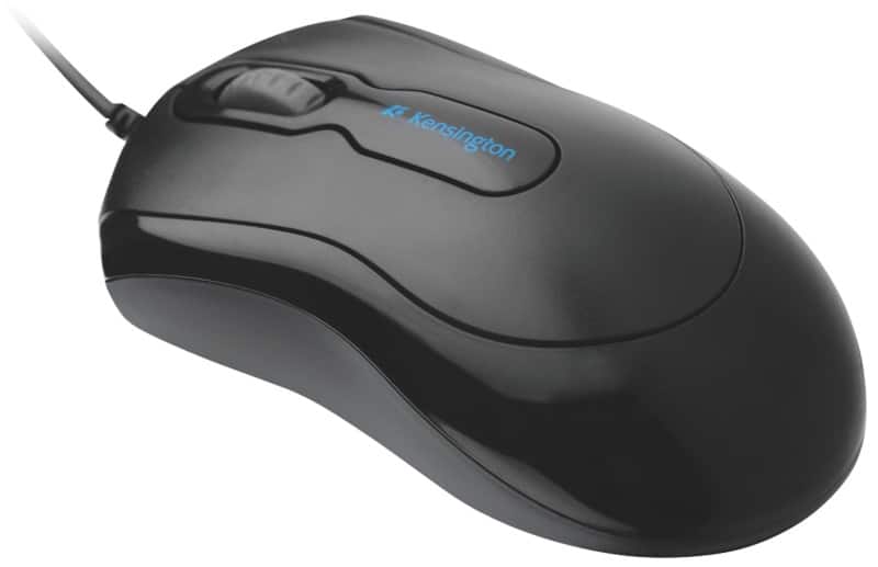 Kensington Mouse-in-a-Box K72356EU Mouse Wired Without Bluetooth Black Suitable For Lefthanded People