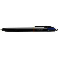 Bic 4 Colours Rose Gold Ballpoint Pen 1mm Tip 0.32mm Line Rose