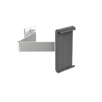 Durable 893423 Tablet Holder Wall Arm 95 x 225 x 170mm Silver