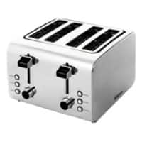 igenix Toaster 4 Slices Stainless Steel IG3204 1800W Silver