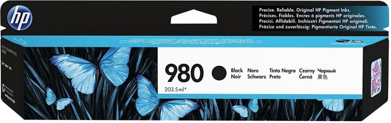 HP 980 Original Ink Cartridge D8J10A Black